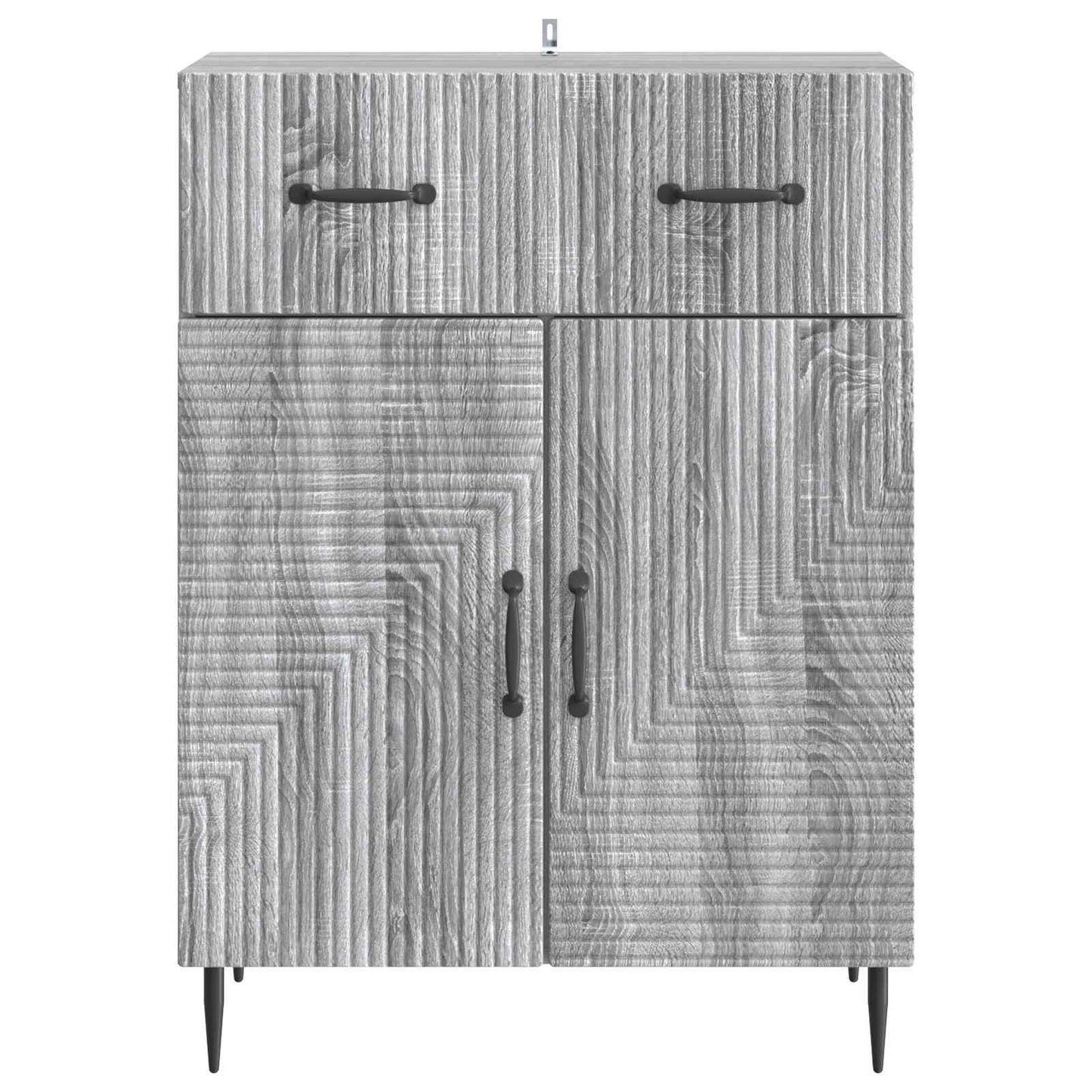 Sideboard Grey Sonoma 66 x 34.5 x 89.5 cm Engineered Wood