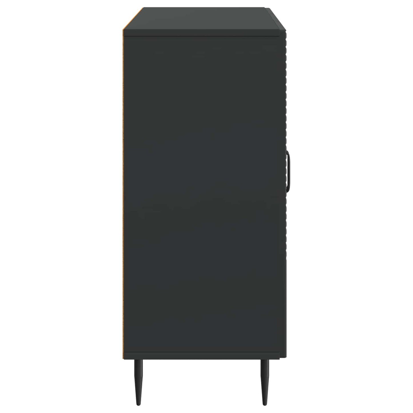 Sideboard Black 89 x 34.5 x 80 cm Engineered Wood