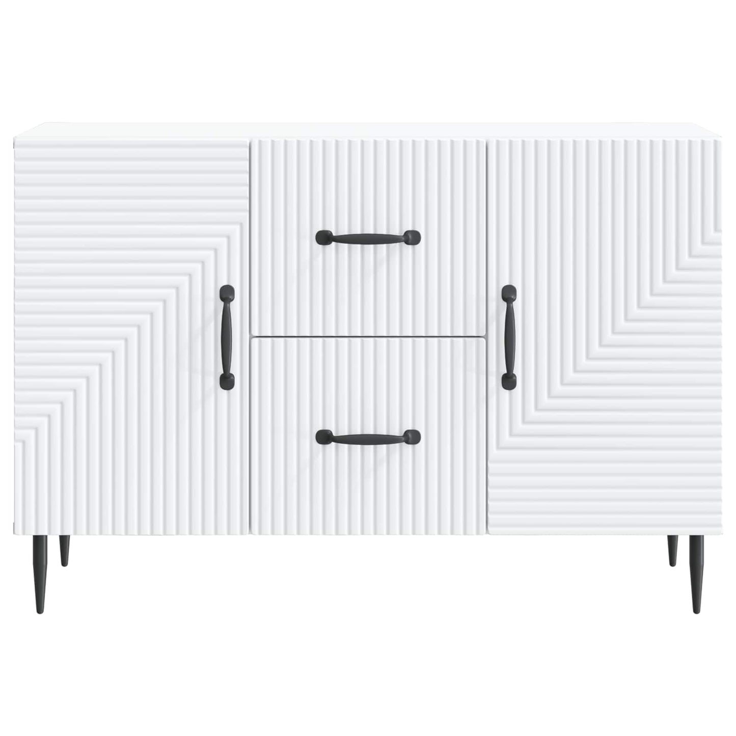 Sideboard White 89 x 34.5 x 60 cm Engineered Wood