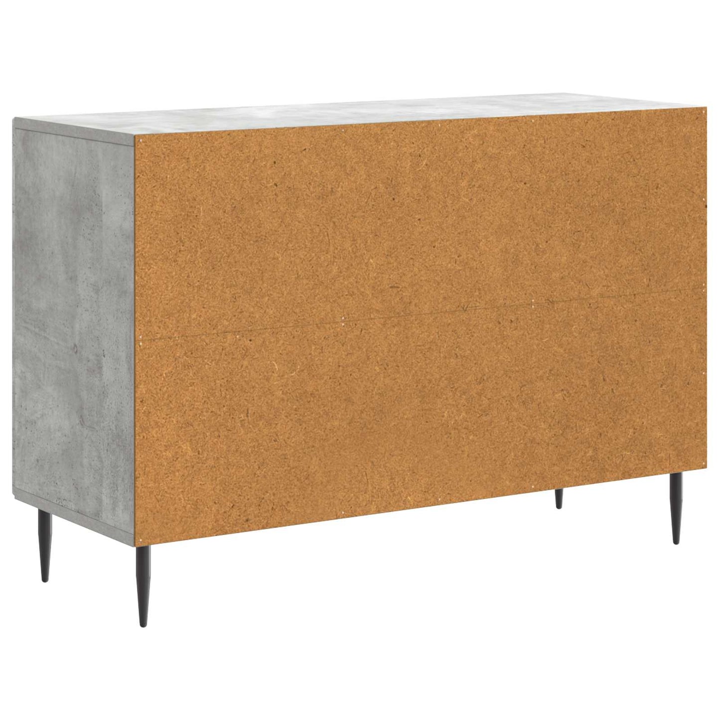 Sideboard Concrete Grey 89 x 34.5 x 60 cm Engineered Wood