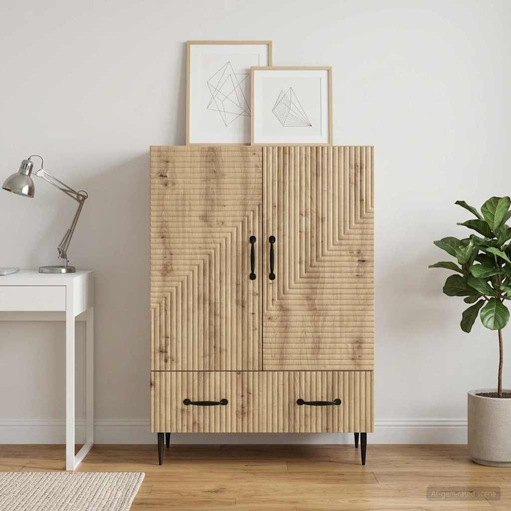 Sideboard Artisan Oak 66 x 34.5 x 95 cm Engineered Wood
