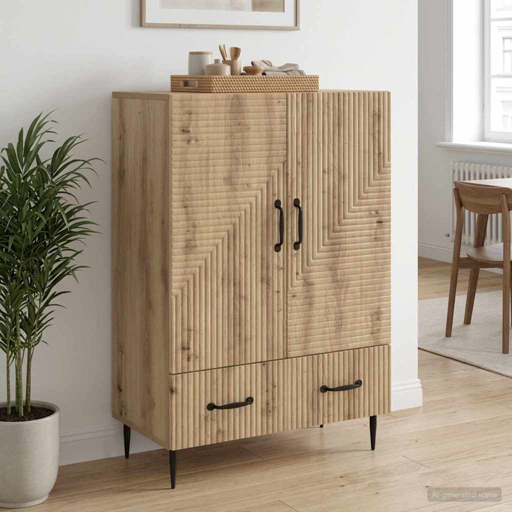 Sideboard Artisan Oak 66 x 34.5 x 95 cm Engineered Wood