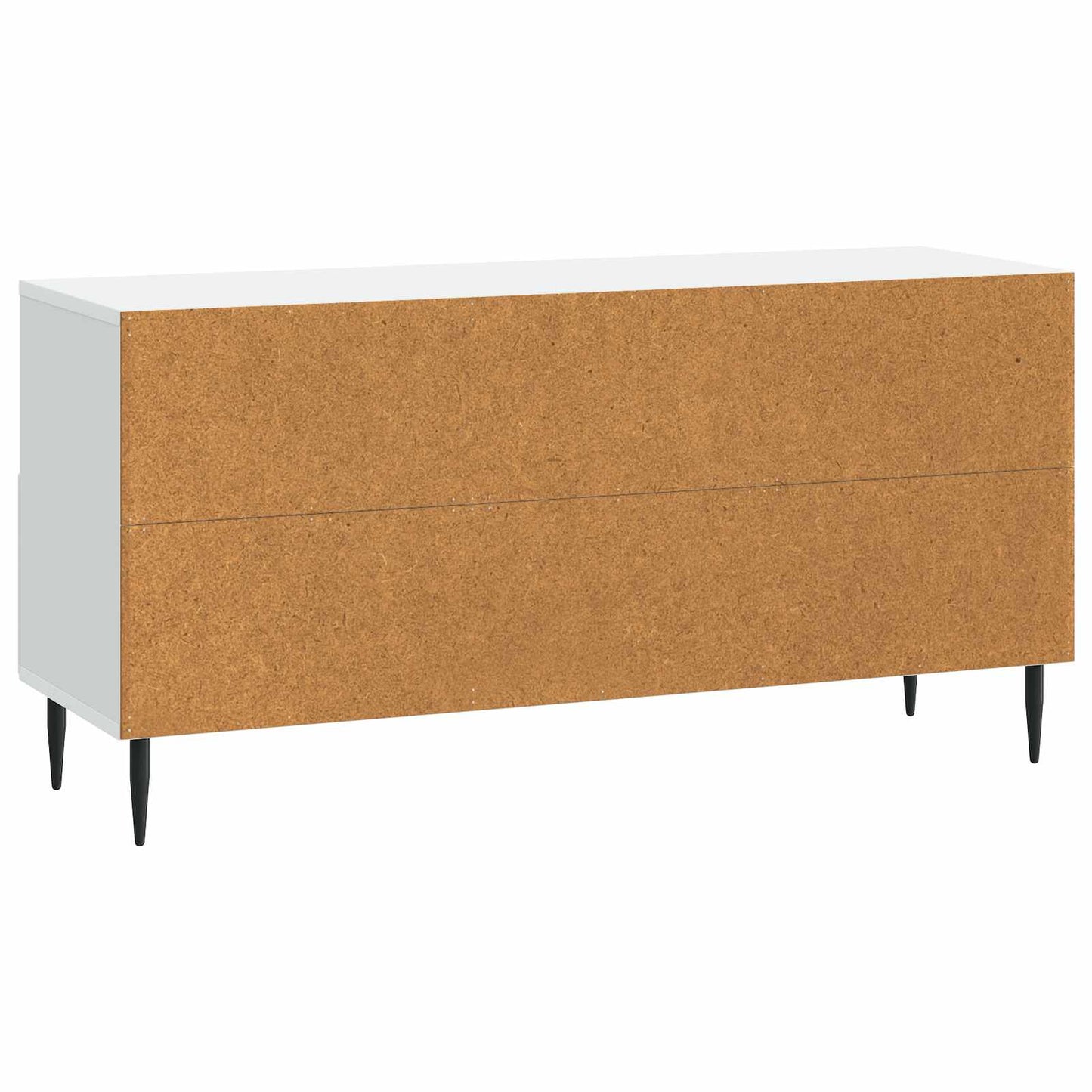 TV Cabinet with Drawer White 102 x 34.5 x 50 cm Engineered Wood