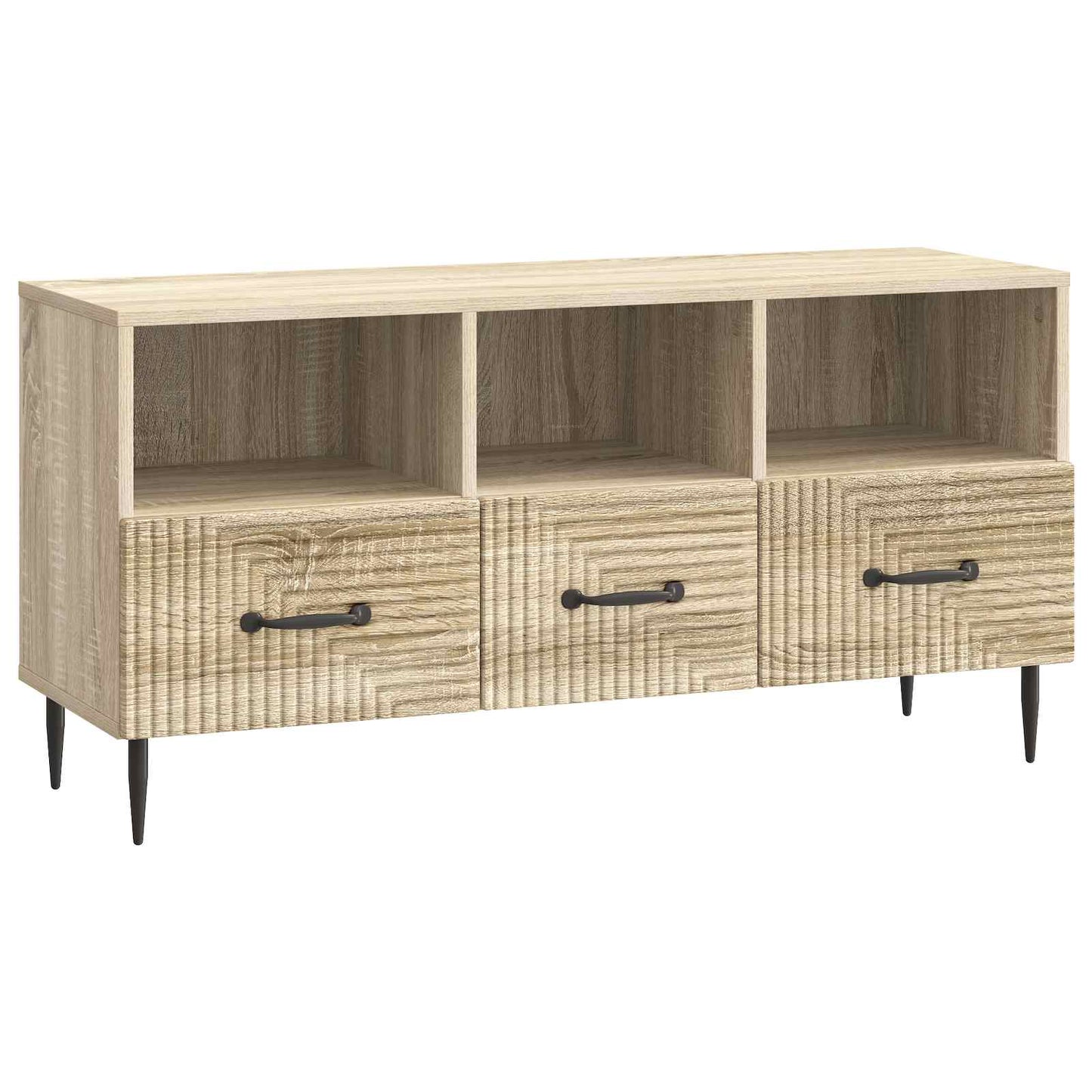 TV Cabinet Sonoma Oak 102 x 34.5 x 50 cm Engineered Wood