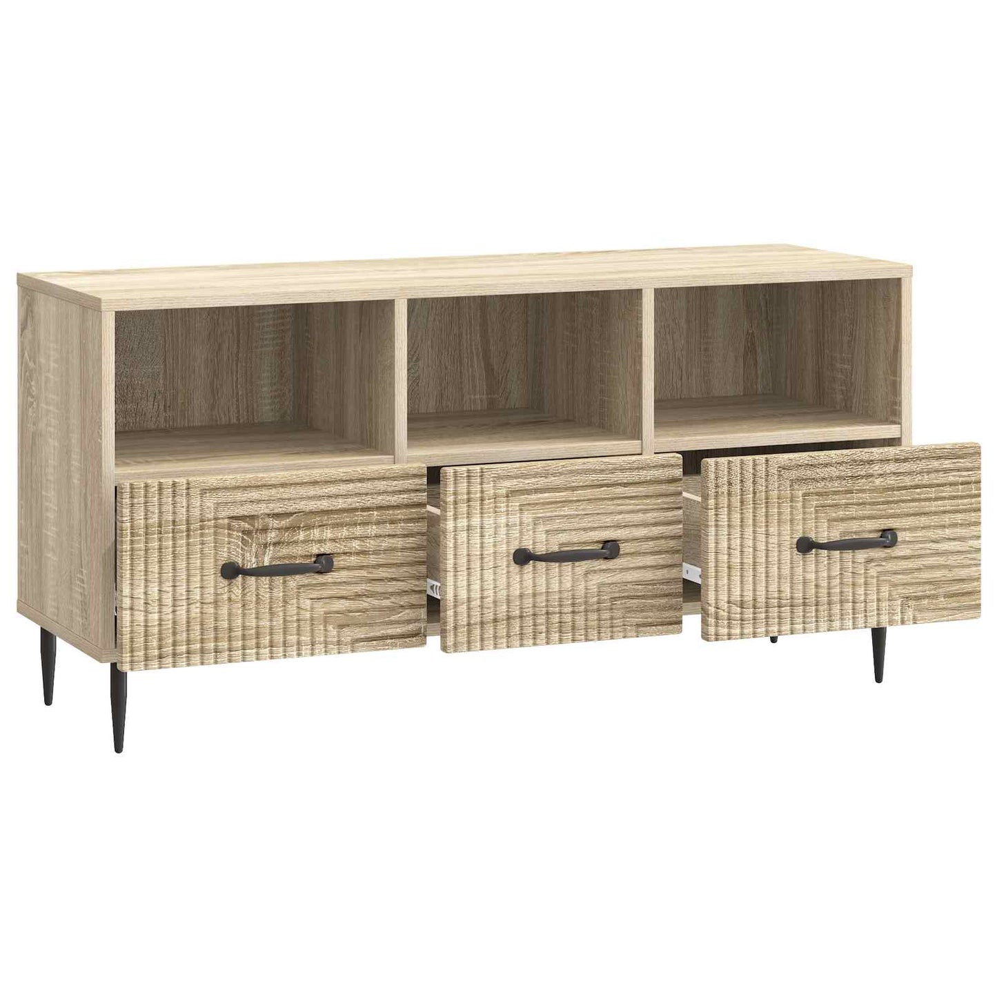 TV Cabinet Sonoma Oak 102 x 34.5 x 50 cm Engineered Wood