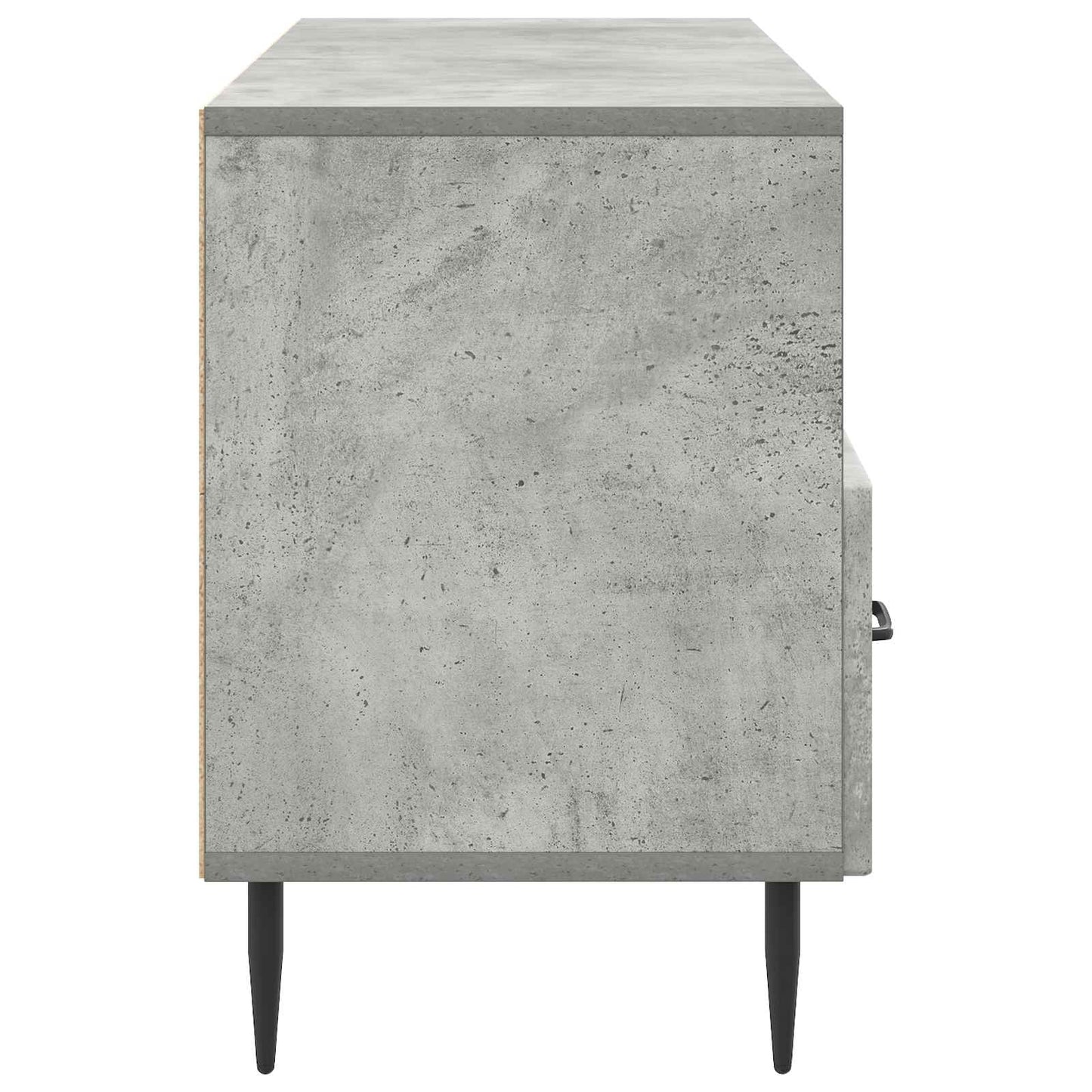 TV Cabinet Concrete Grey 102 x 34.5 x 50 cm Engineered Wood