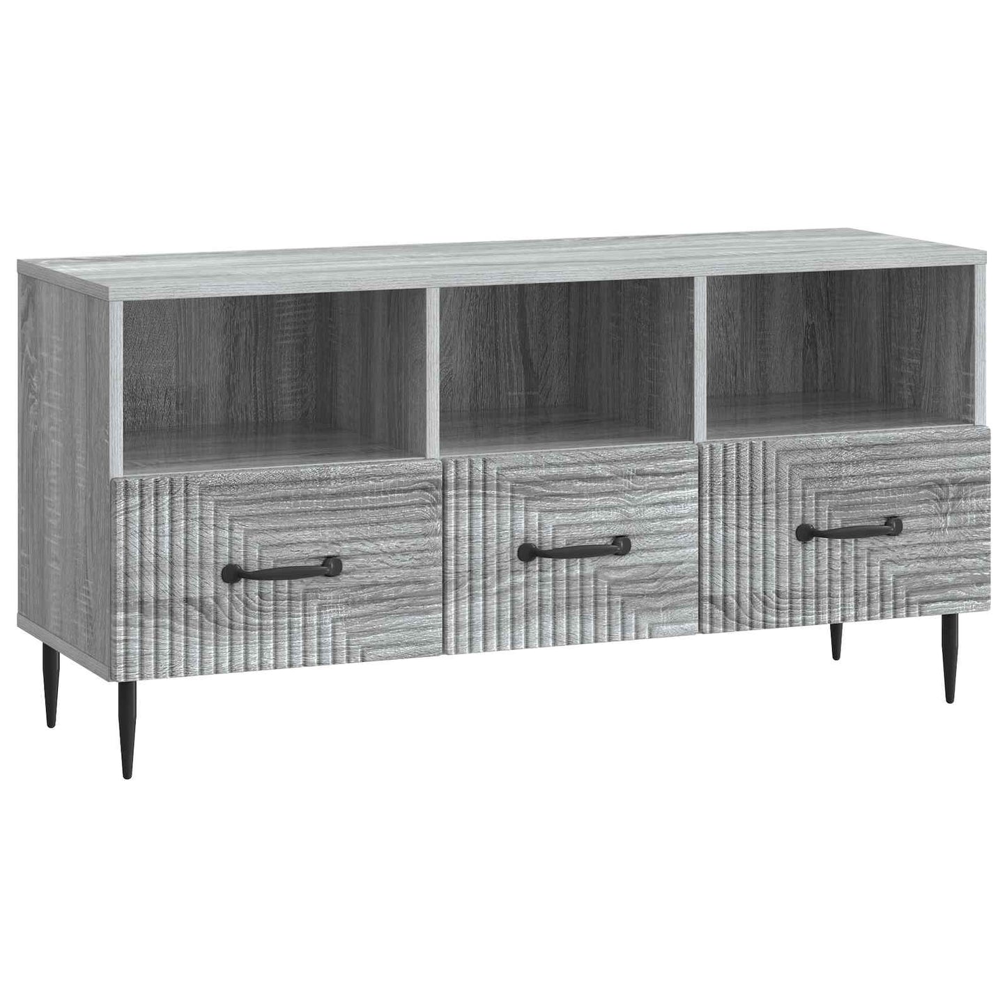 TV Cabinet Grey Sonoma 102 x 34.5 x 50 cm Engineered Wood