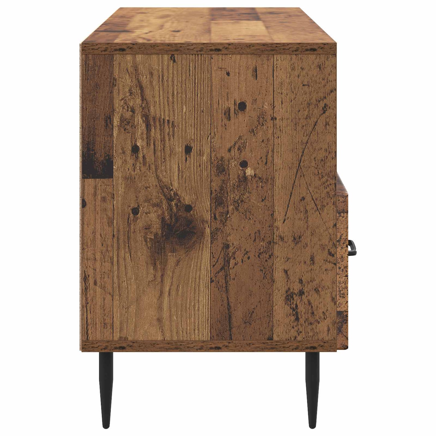 TV Cabinet Old Wood 102 x 34.5 x 50 cm Engineered Wood