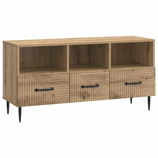 TV Cabinet Artisan Oak 102 x 34.5 x 50 cm Engineered Wood