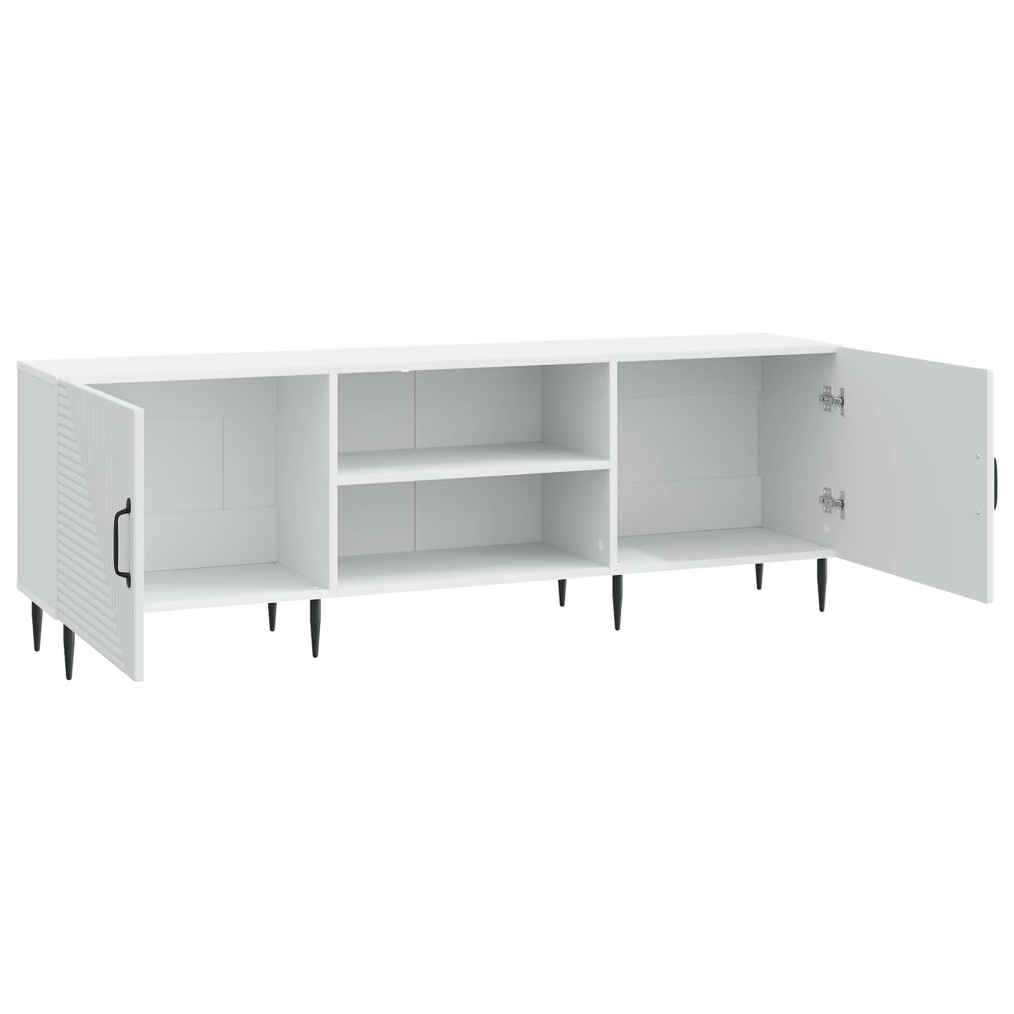 TV Cabinet White 150 x 31 x 50 cm Engineered Wood