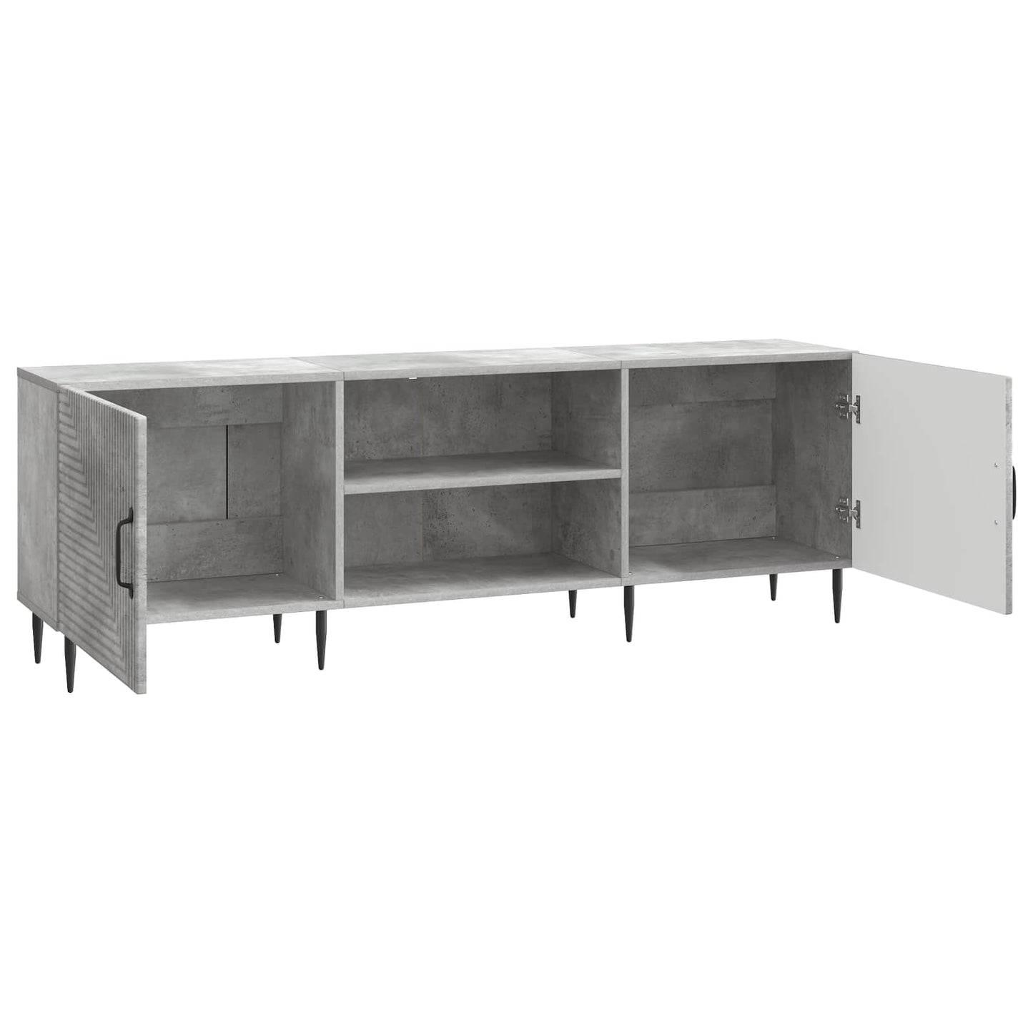 TV Cabinet Concrete Grey 150 x 31 x 50 cm Engineered Wood