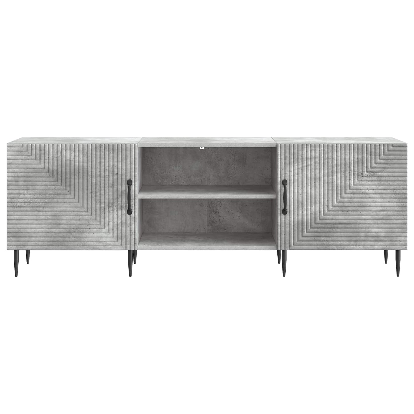 TV Cabinet Concrete Grey 150 x 31 x 50 cm Engineered Wood