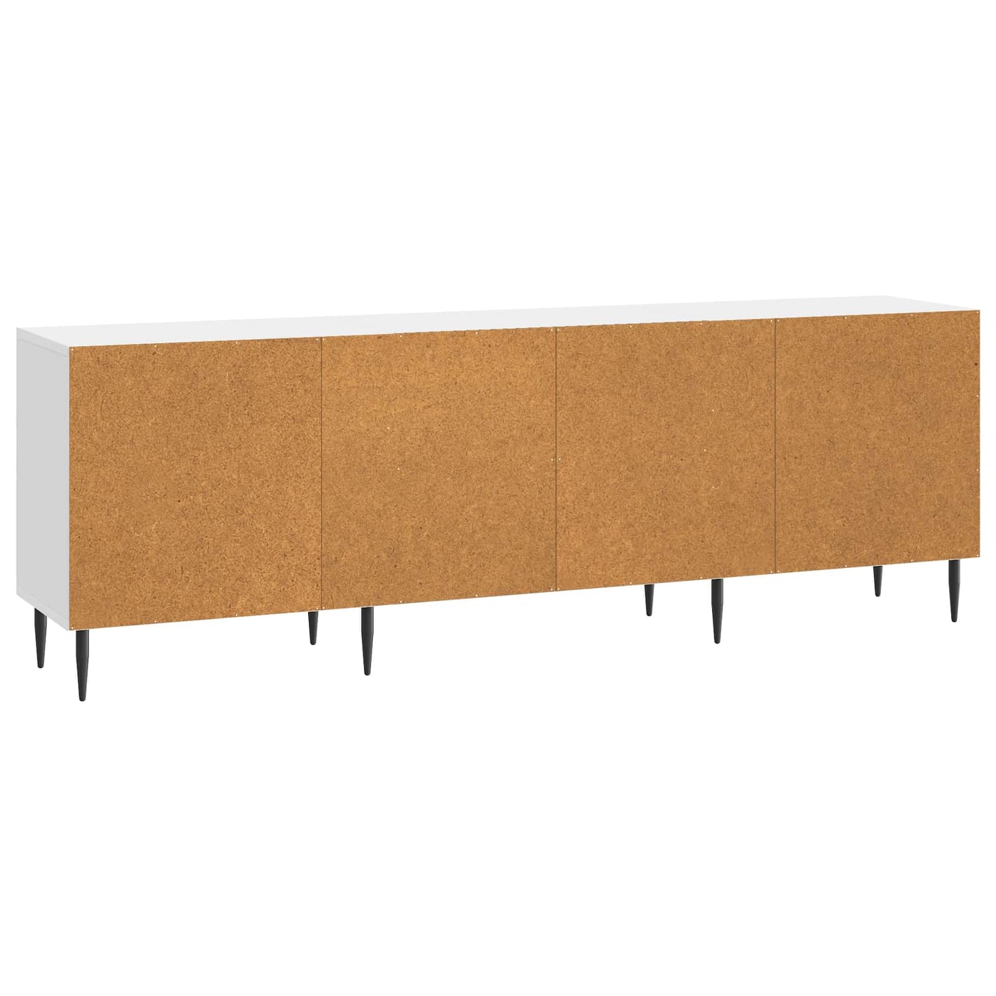 TV Cabinet High Gloss White 150 x 31 x 50 cm Engineered Wood