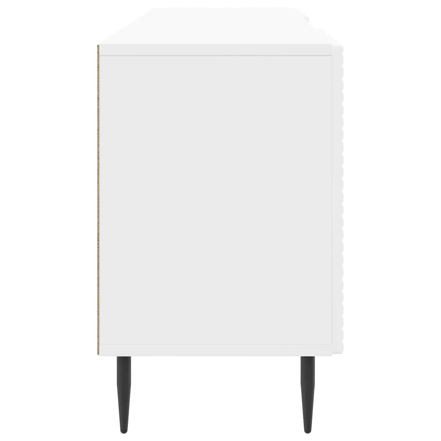 TV Cabinet High Gloss White 150 x 31 x 50 cm Engineered Wood