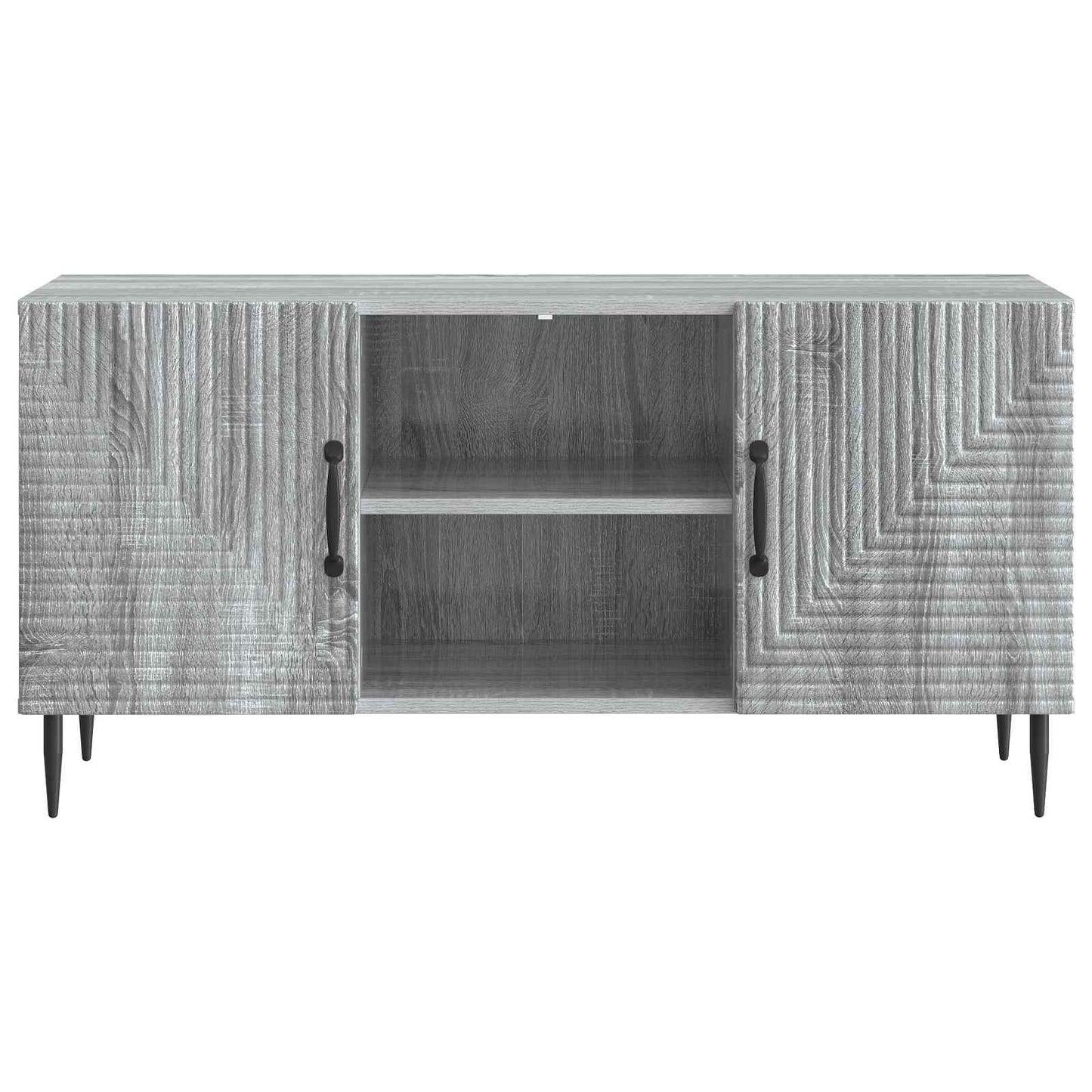 TV Cabinet Grey Sonoma 102 x 34.5 x 50 cm Engineered Wood