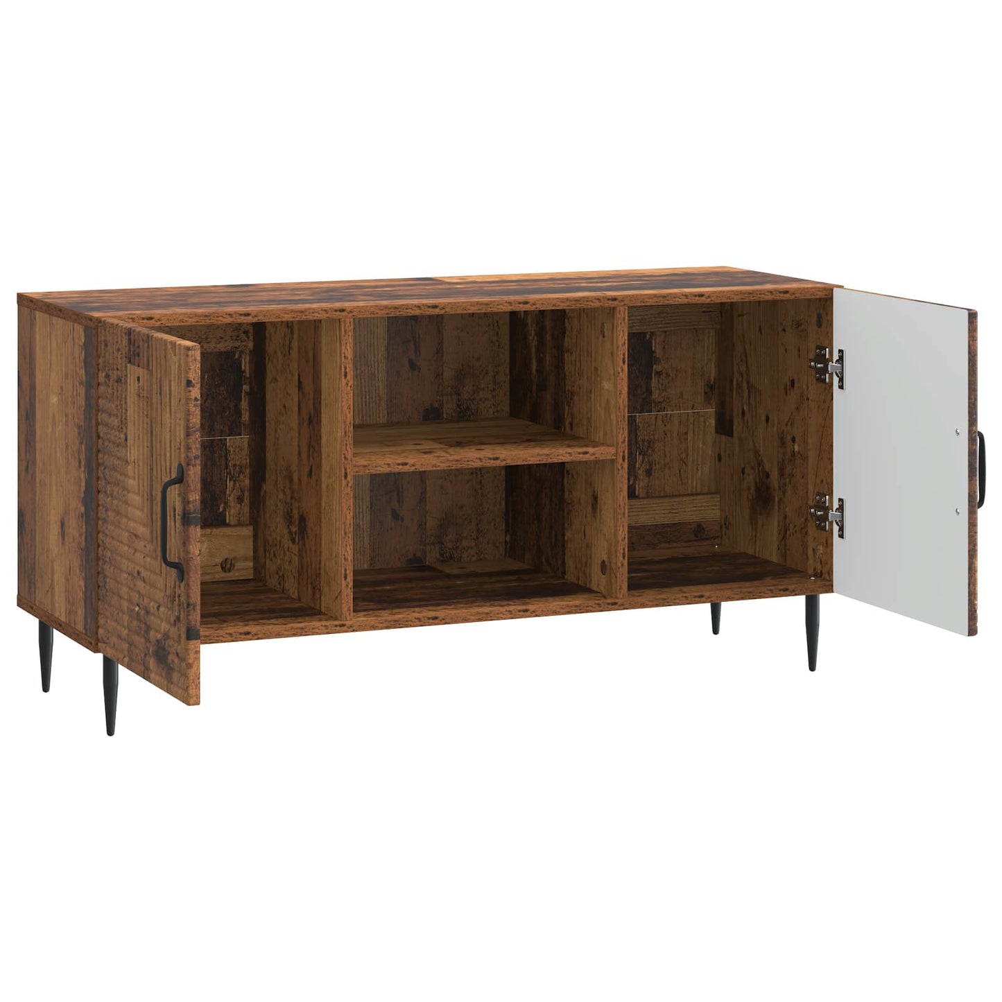 TV Cabinet Old Wood 102 x 34.5 x 50 cm Engineered Wood