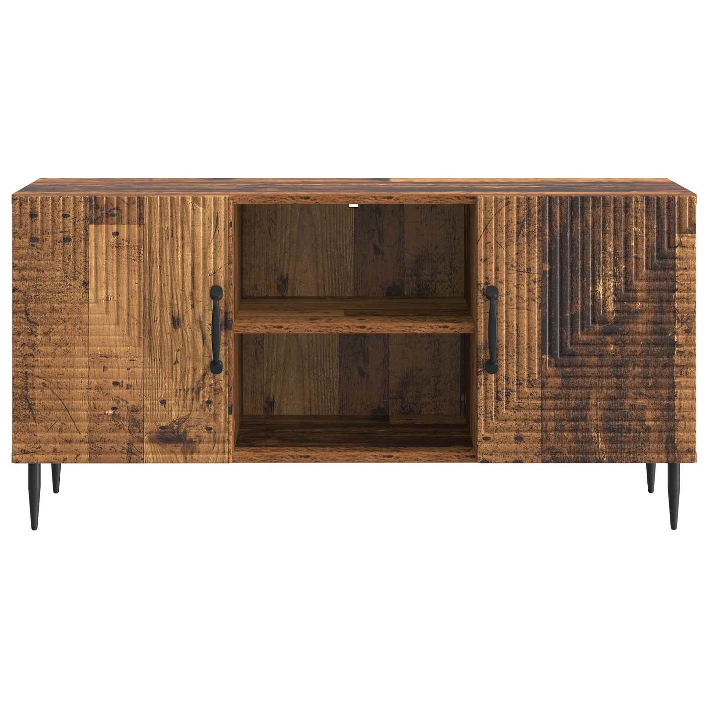 TV Cabinet Old Wood 102 x 34.5 x 50 cm Engineered Wood