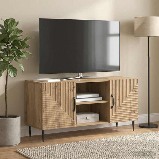 TV Cabinet 102 x 34.5 x 50 cm Artisan Oak Engineered Wood