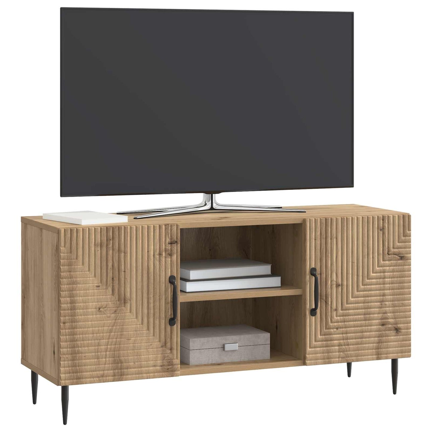 TV Cabinet 102 x 34.5 x 50 cm Artisan Oak Engineered Wood