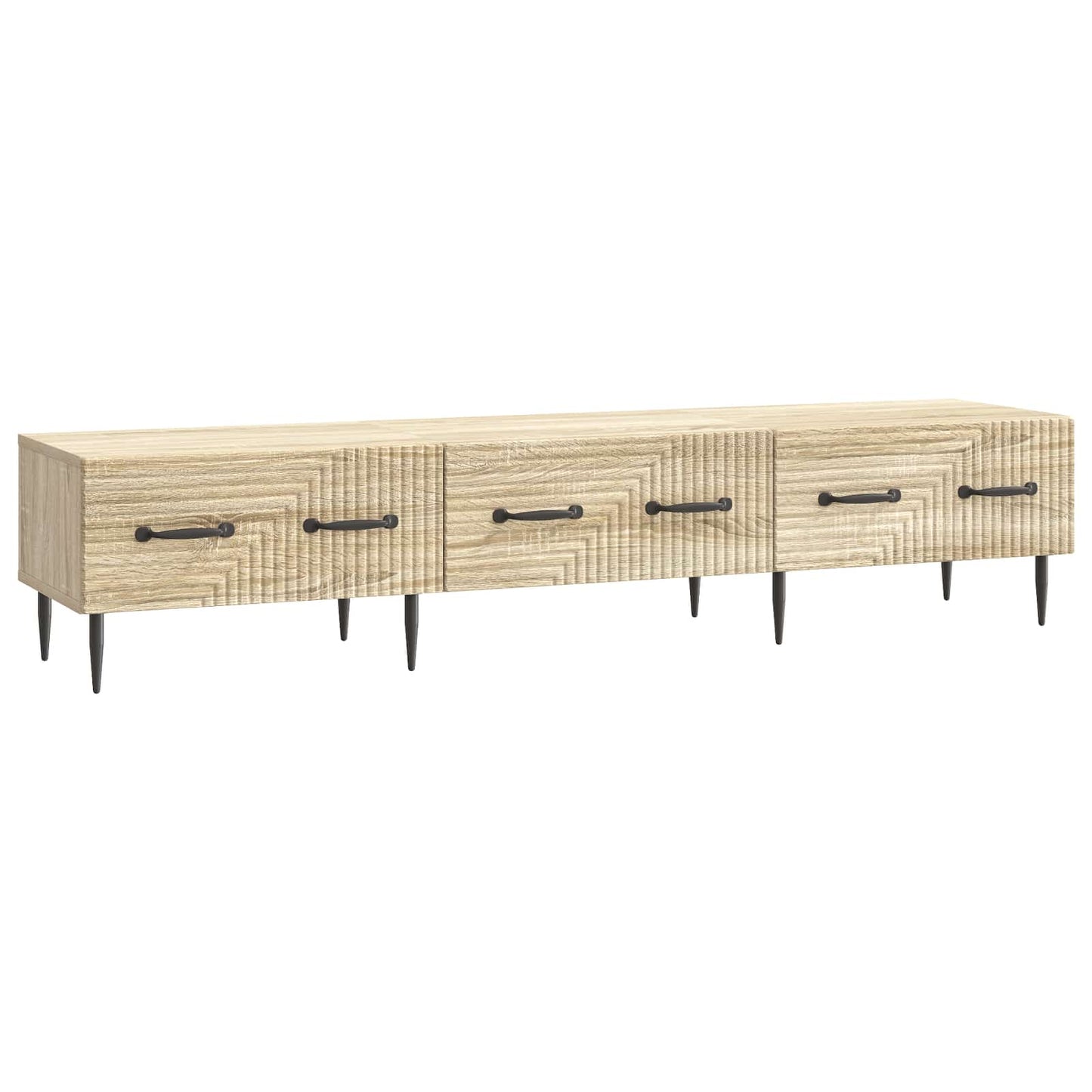 TV Cabinet Sonoma Oak 147 x 34.5 x 30 cm Engineered Wood