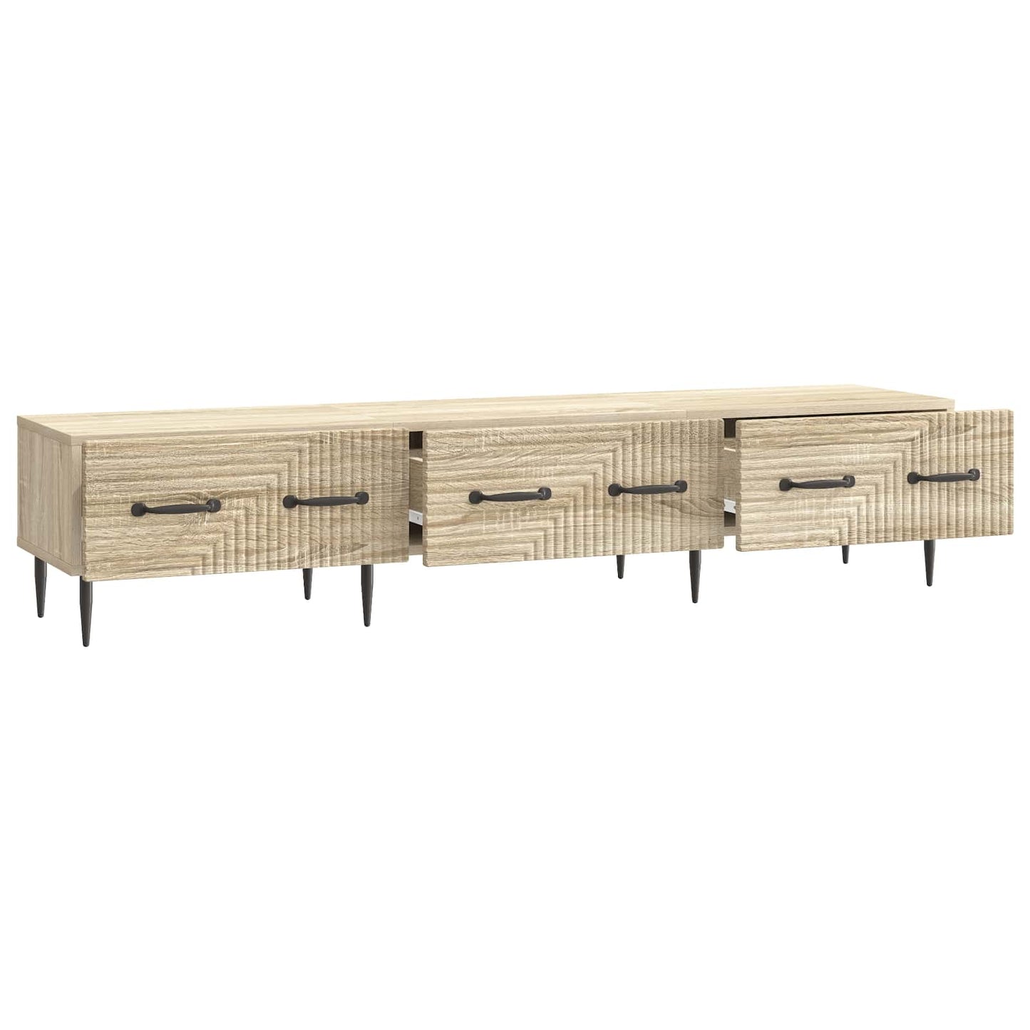 TV Cabinet Sonoma Oak 147 x 34.5 x 30 cm Engineered Wood