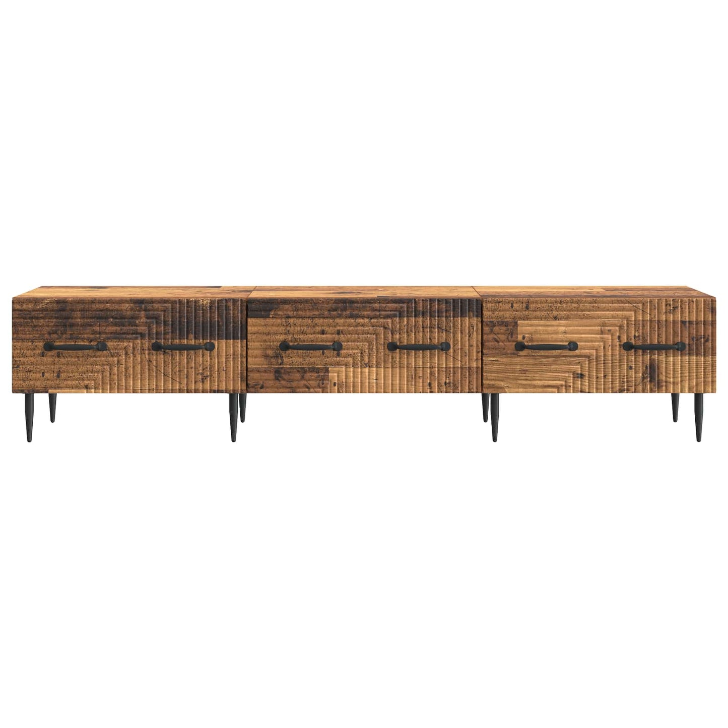 TV Cabinet Old Wood 147 x 34.5 x 30 cm Engineered Wood