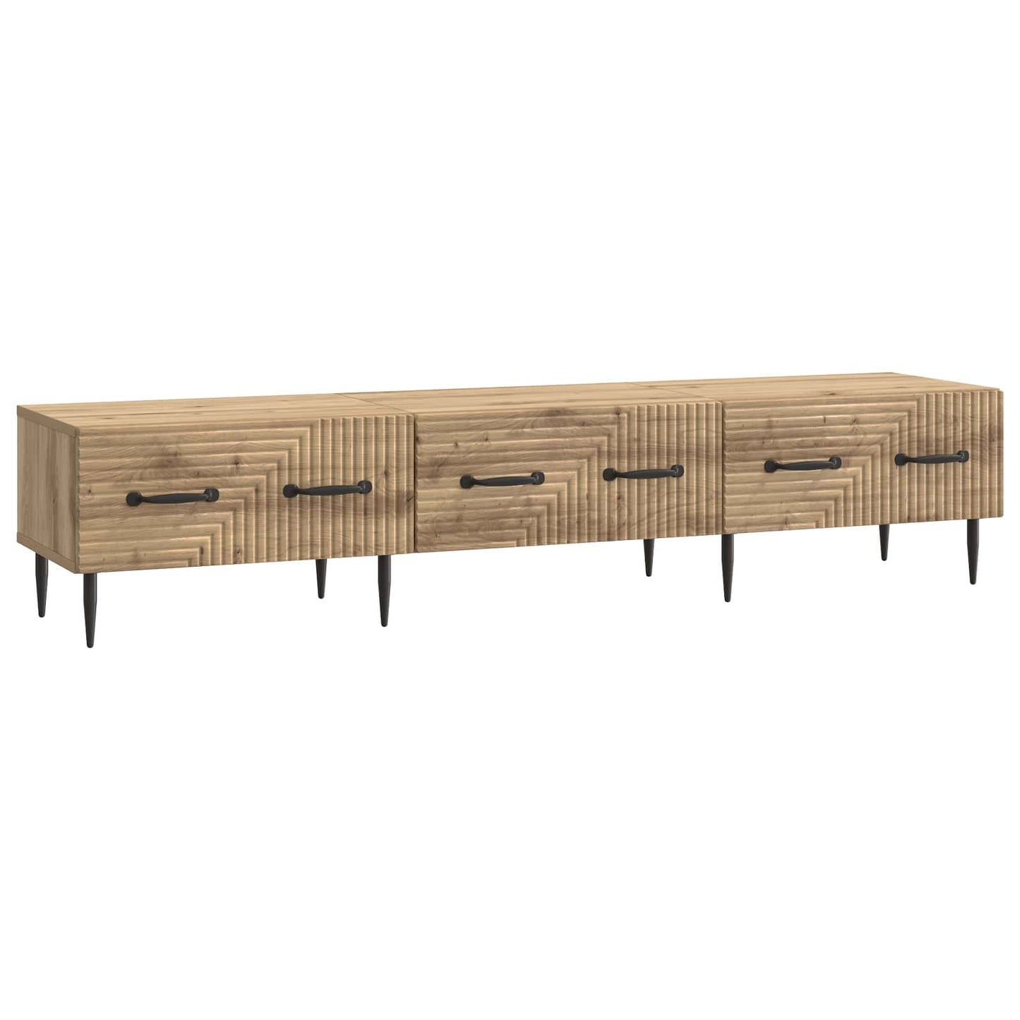 TV Cabinet Artisan Oak 147 x 34.5 x 30 cm Engineered Wood