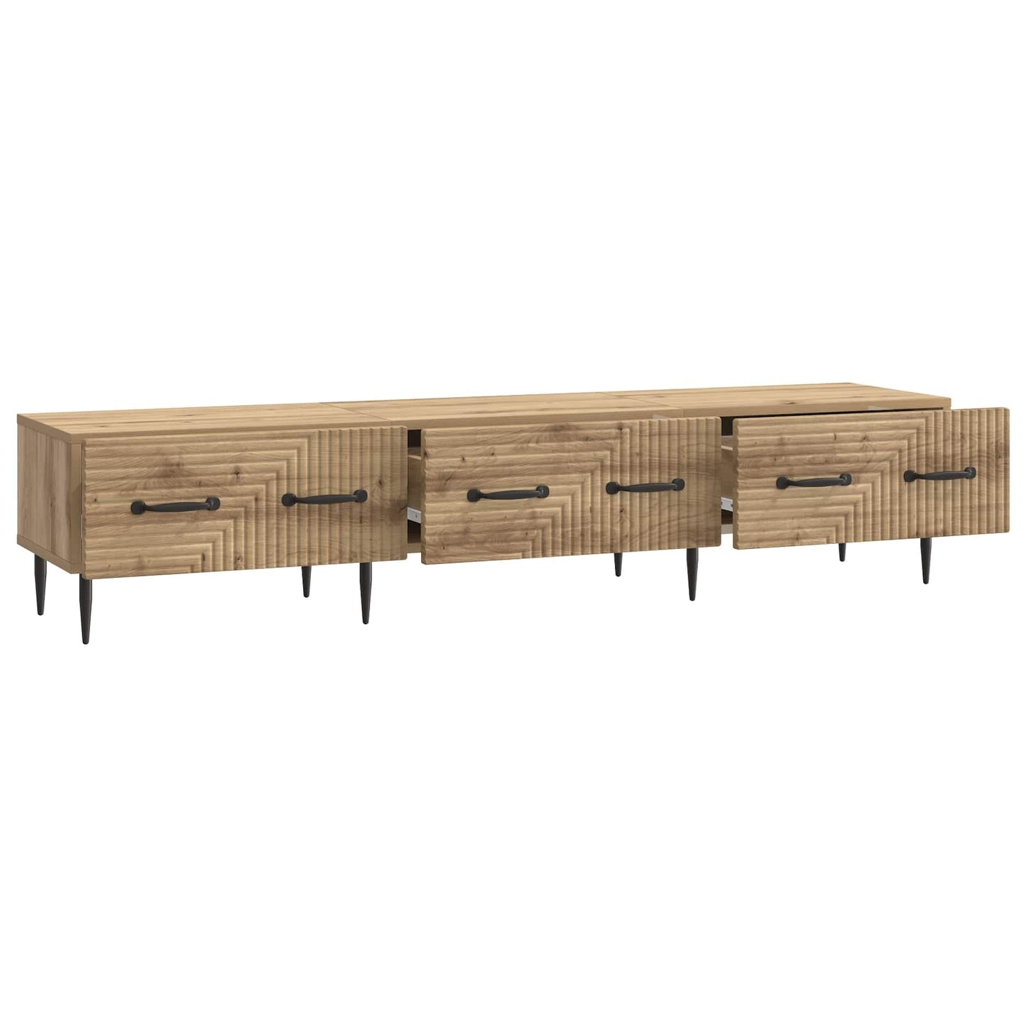 TV Cabinet Artisan Oak 147 x 34.5 x 30 cm Engineered Wood