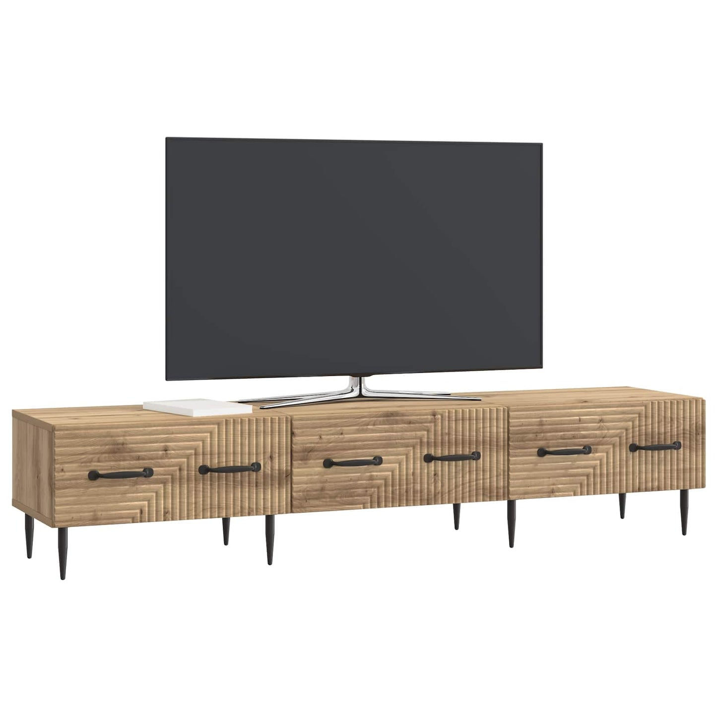 TV Cabinet Artisan Oak 147 x 34.5 x 30 cm Engineered Wood