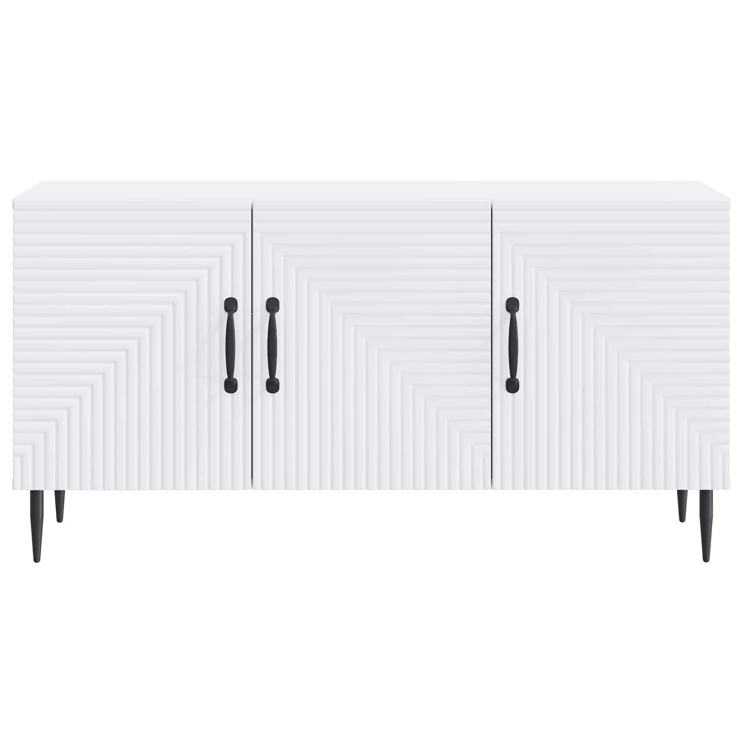 TV Cabinet White 99 x 34.5 x 50 cm Engineered Wood