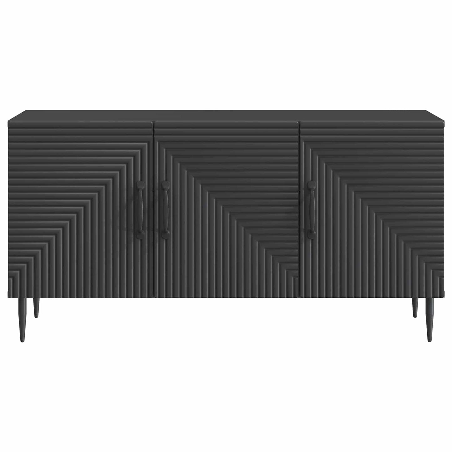 TV Cabinet Black 99 x 34.5 x 50 cm Engineered Wood