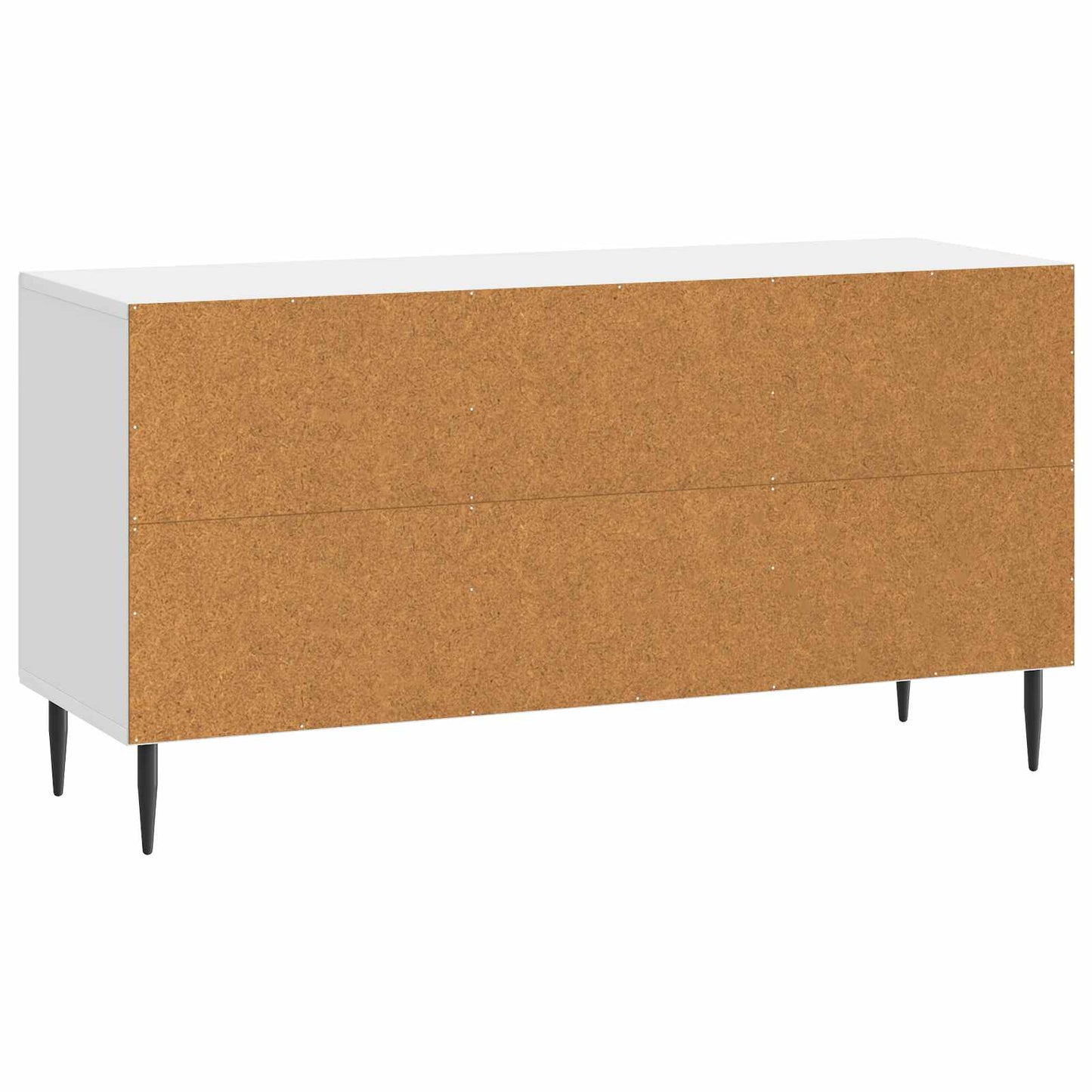 TV Cabinet High Gloss White 99 x 34.5 x 50 cm Engineered Wood