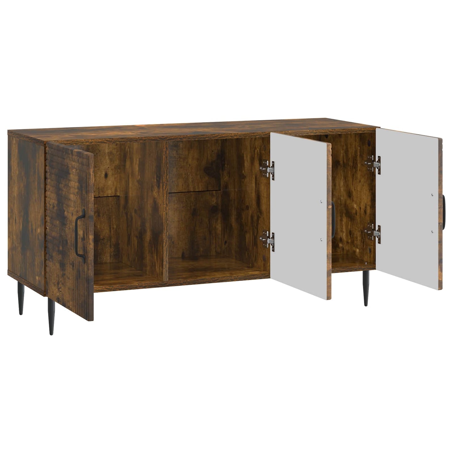 TV Cabinet Smoked Oak 99 x 34.5 x 50 cm Engineered Wood