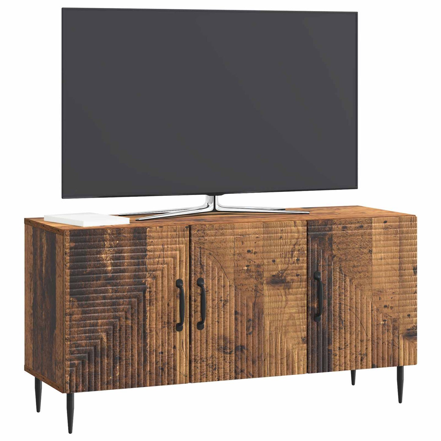TV Cabinet Old Wood 99 x 34.5 x 50 cm Engineered Wood