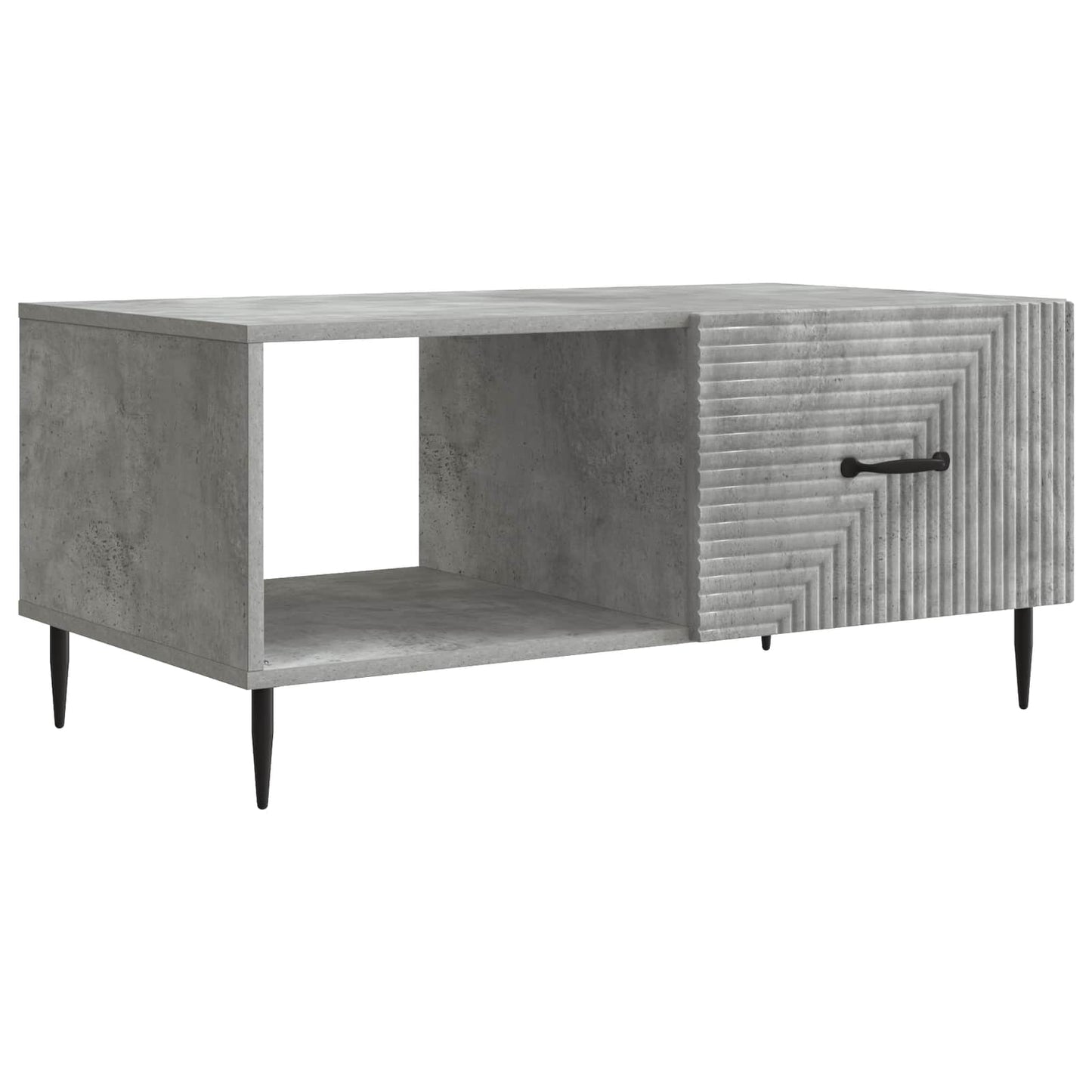 Coffee Table Concrete Grey 90 x 50 x 40 cm Engineered Wood