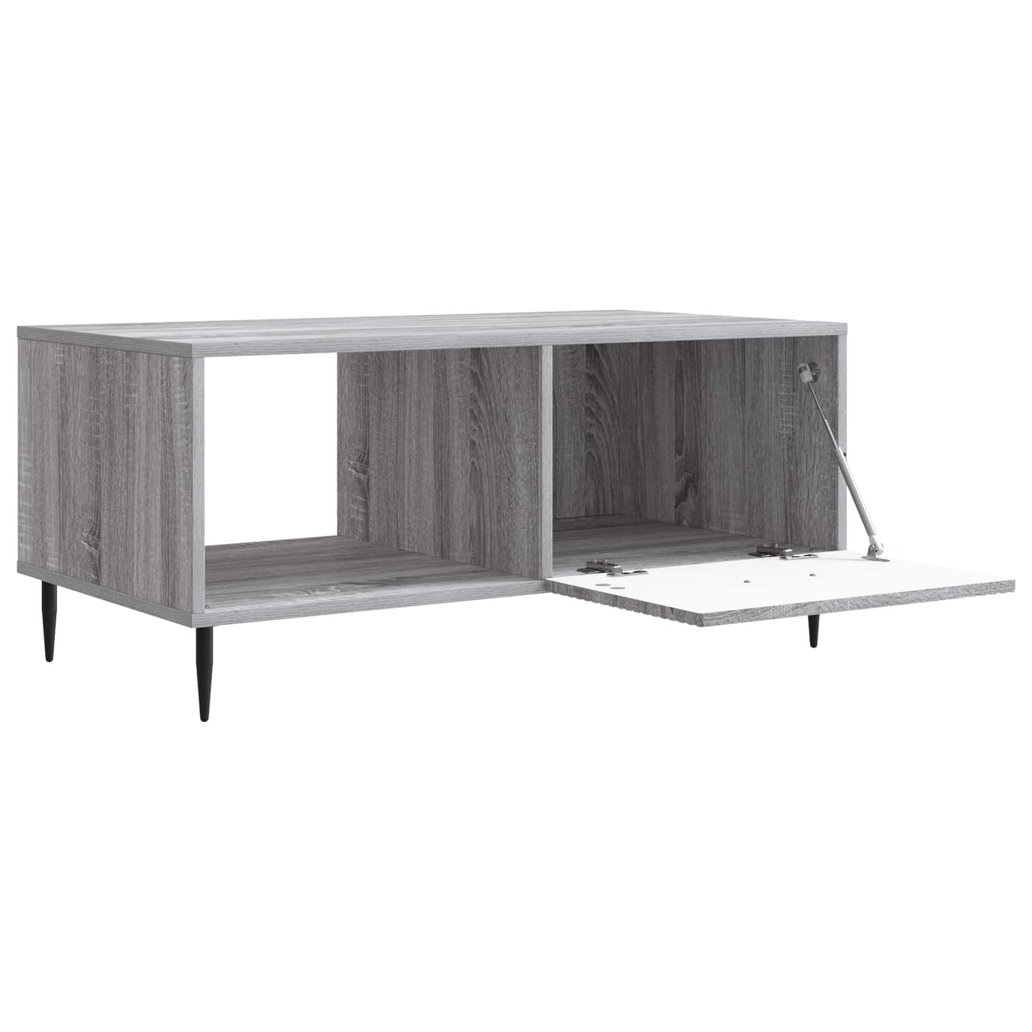 Coffee Table Grey Sonoma 90 x 50 x 40 cm Engineered Wood