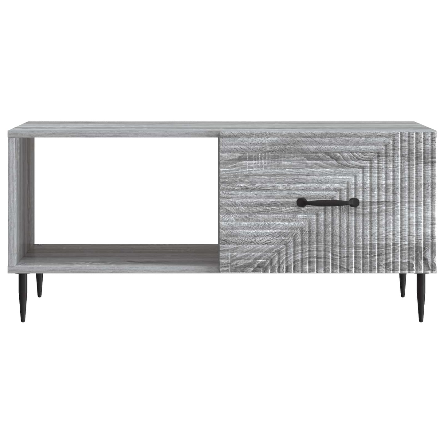 Coffee Table Grey Sonoma 90 x 50 x 40 cm Engineered Wood