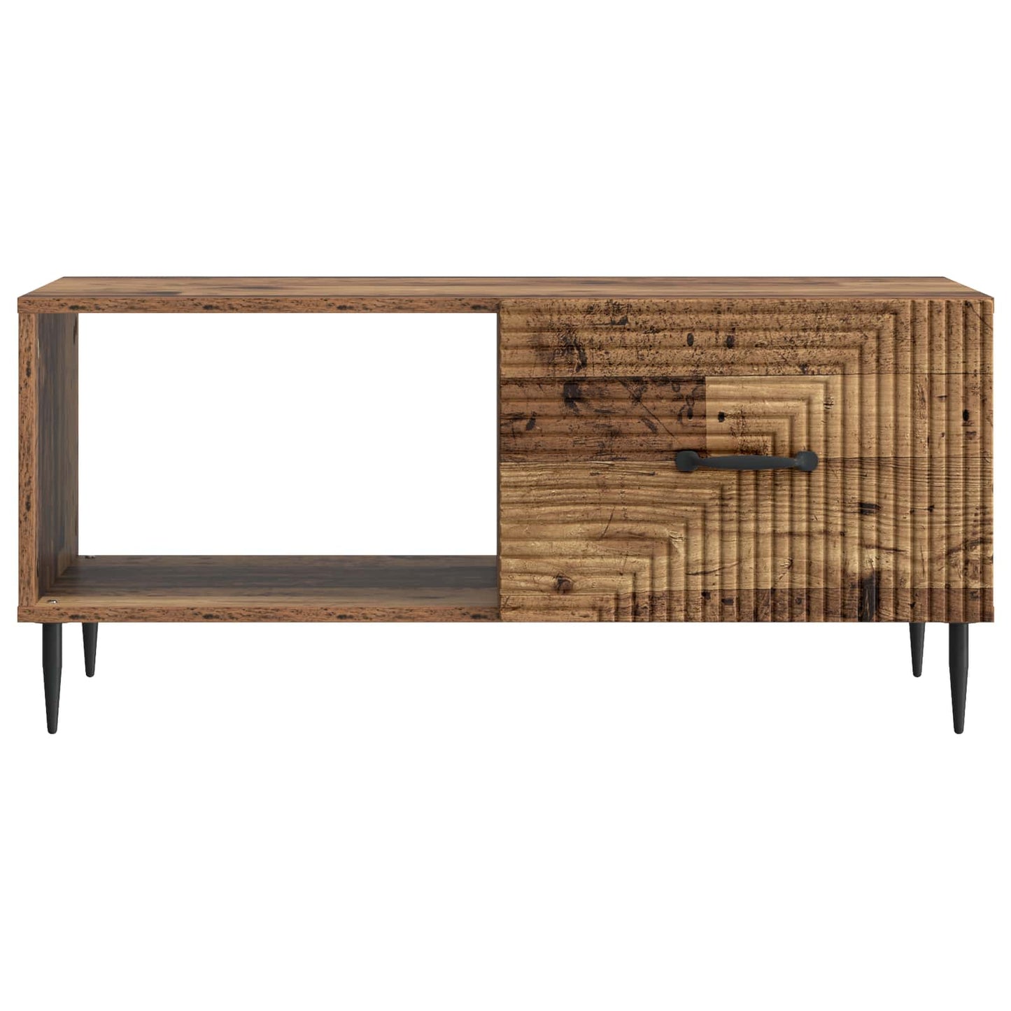 Coffee Table Old Wood 90 x 50 x 40 cm Engineered Wood