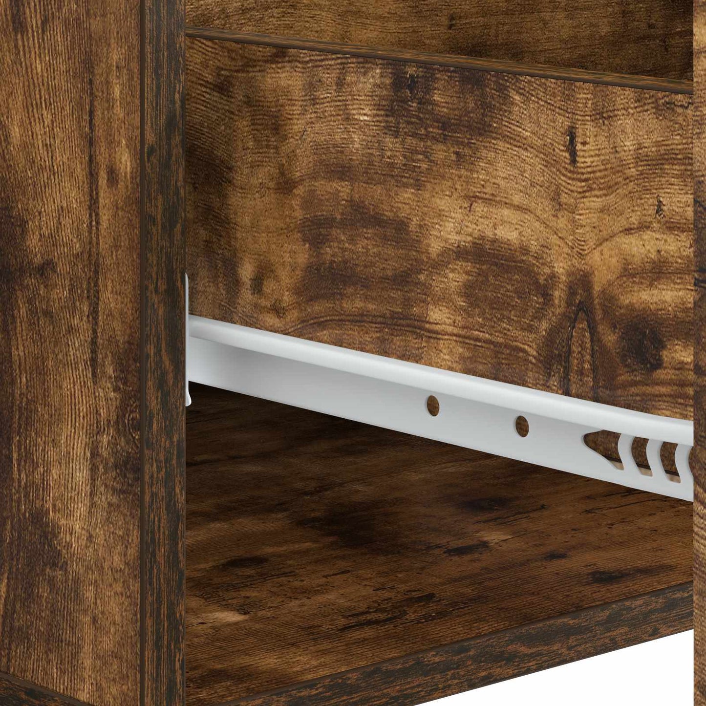 Coffee Table Smoked Oak 49 x 50 x 40 cm Engineered Wood
