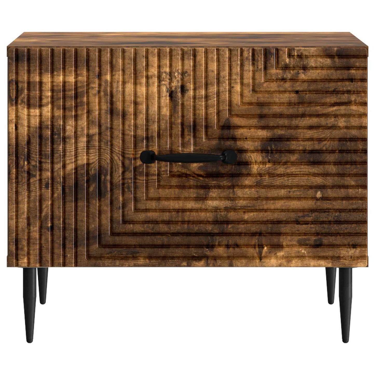 Coffee Table Smoked Oak 49 x 50 x 40 cm Engineered Wood