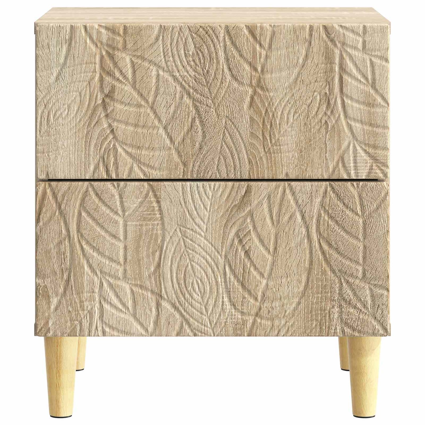 Bedside Table 2 pcs Sonoma Oak 43 x 34.5 x 48 cm