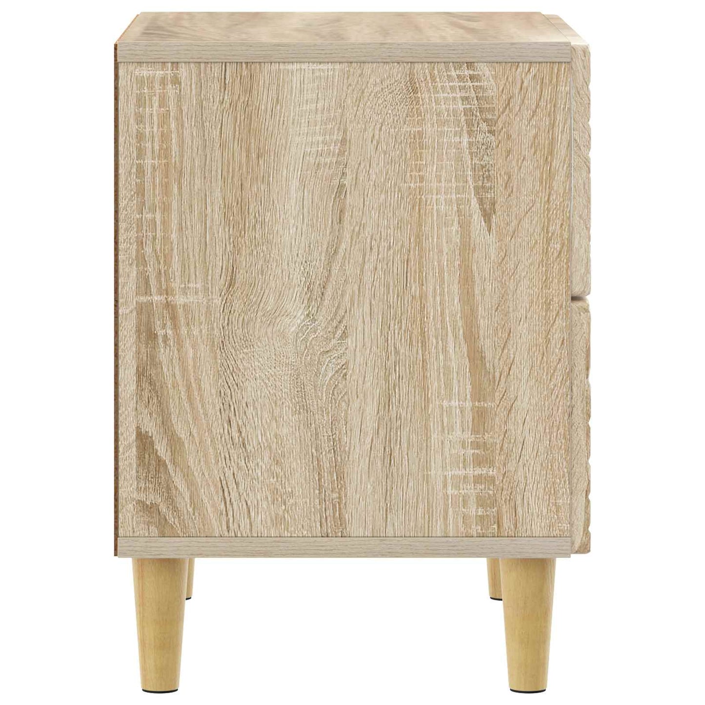 Bedside Table 2 pcs Sonoma Oak 43 x 34.5 x 48 cm