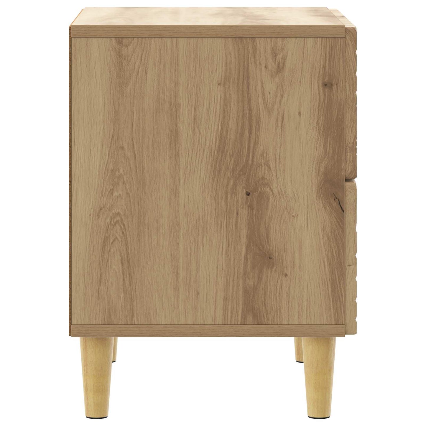 Bedside Table Artisan Oak 43 x 34.5 x 48 cm Engineered Wood