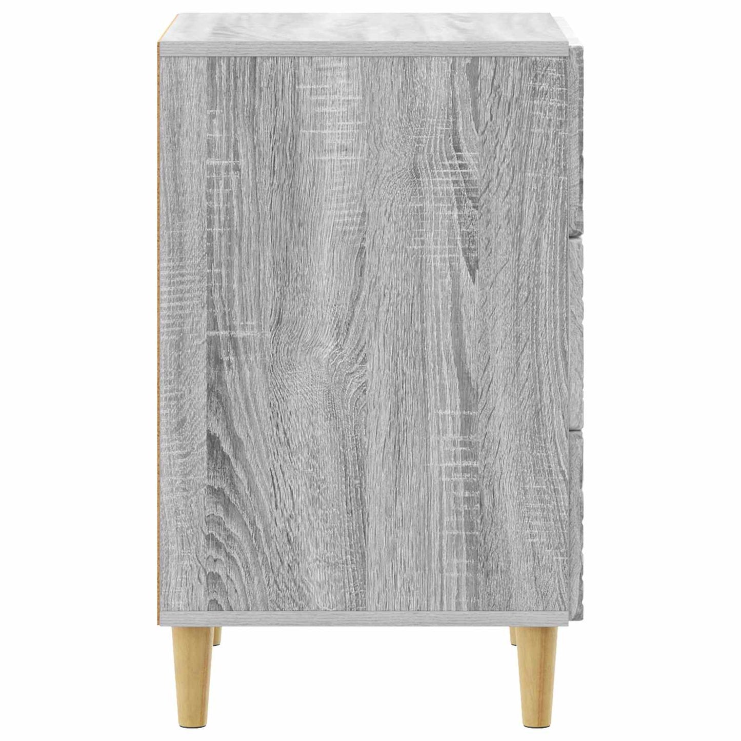 Bedside Table Grey Sonoma 43 x 39.5 x 66.5 cm Engineered Wood