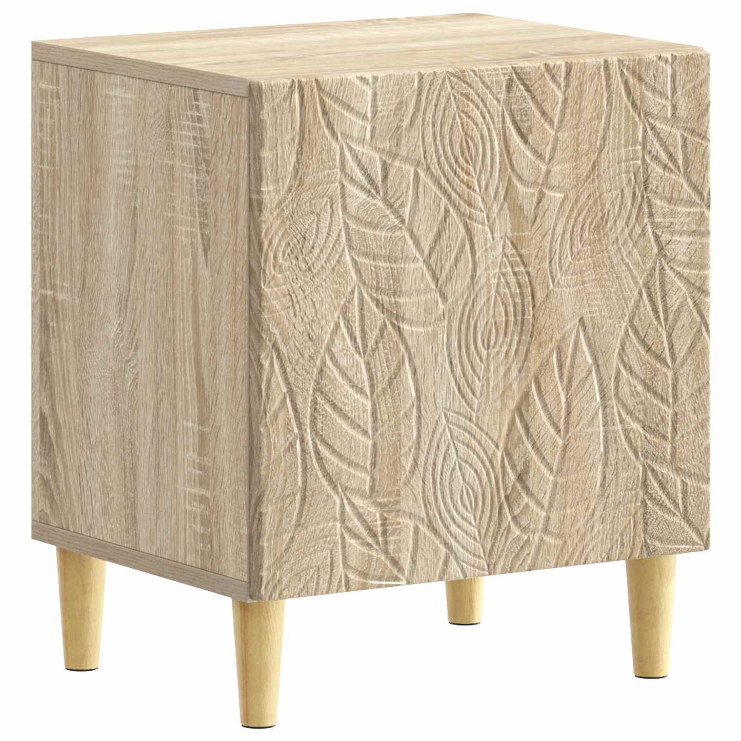 Bedside Table Sonoma Oak 43 x 34.5 x 50 cm Engineered Wood