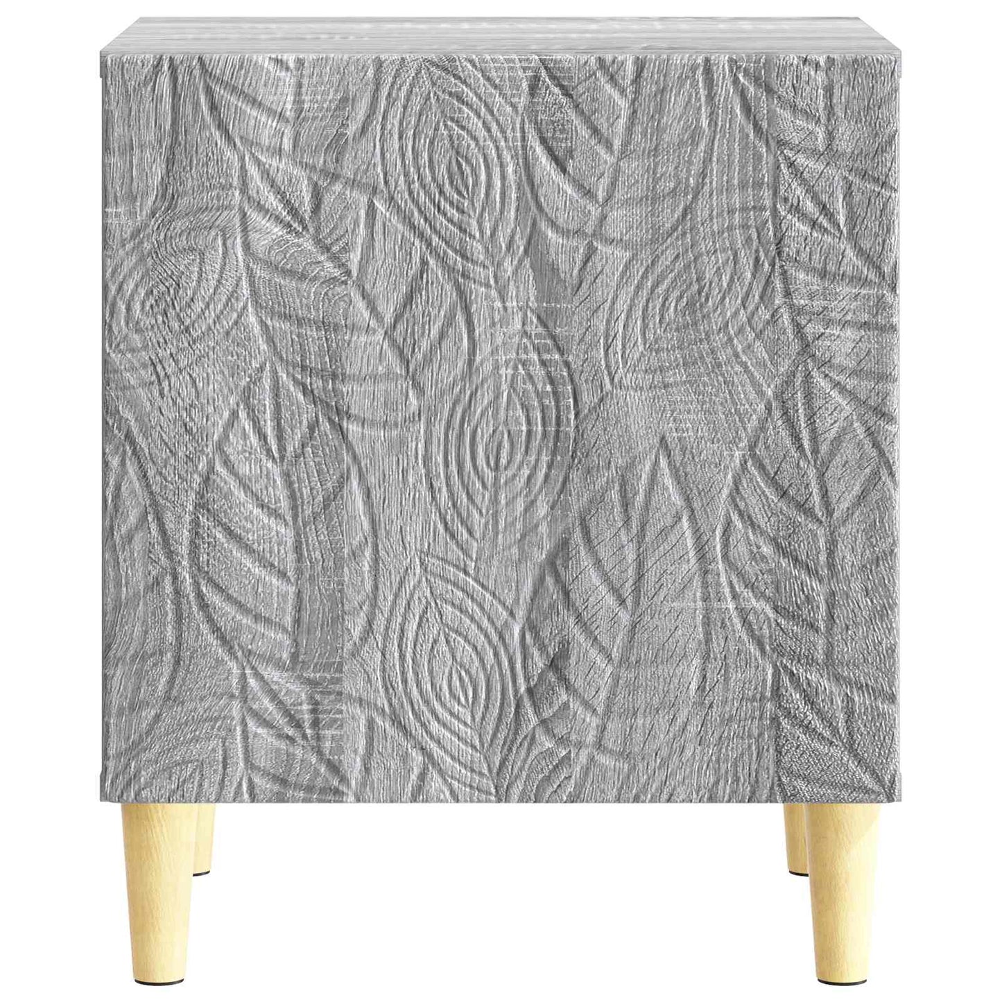 Bedside Table Grey Sonoma 43 x 34.5 x 50 cm Engineered Wood