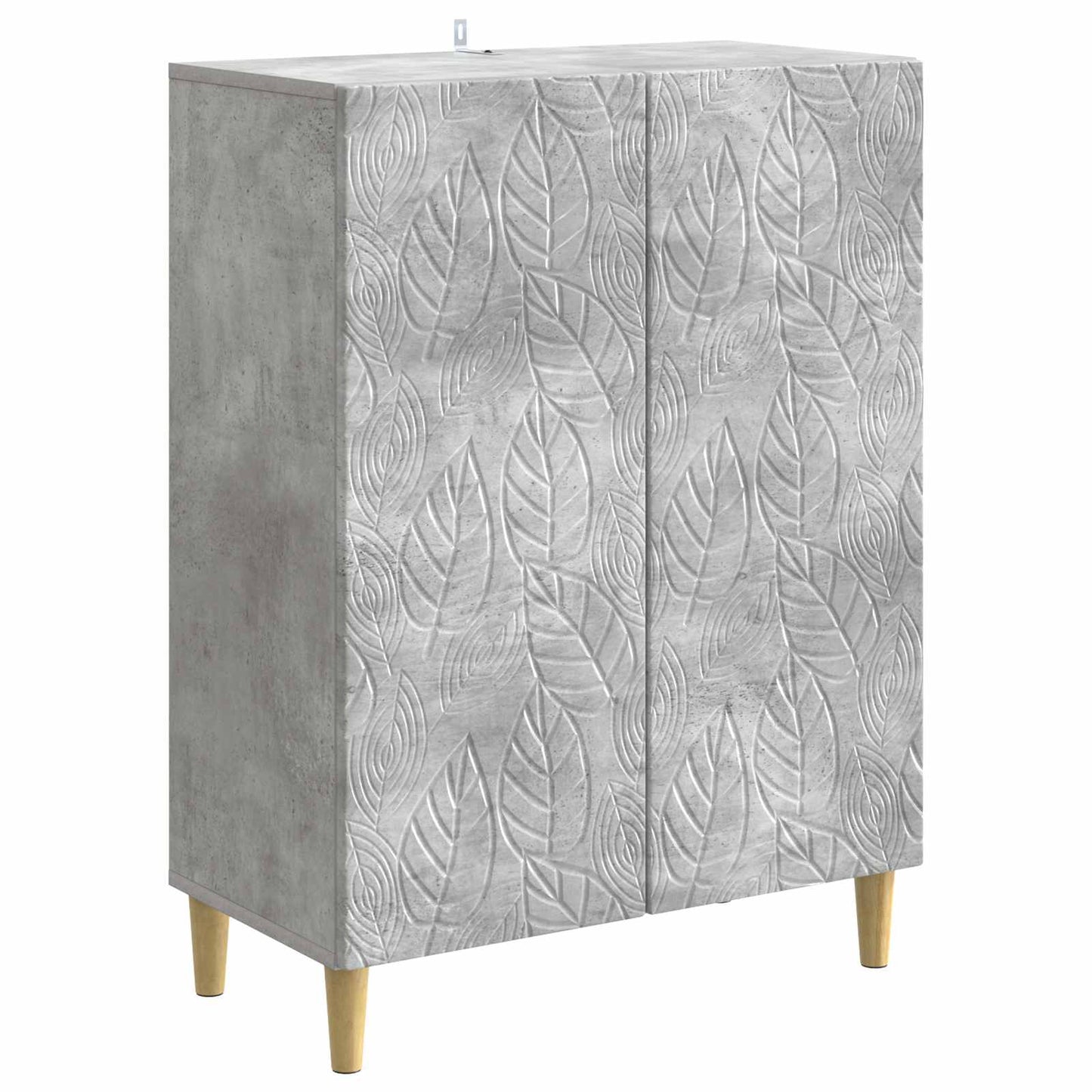 Sideboard Concrete Grey 66 x 34.5 x 90 cm Engineered Wood