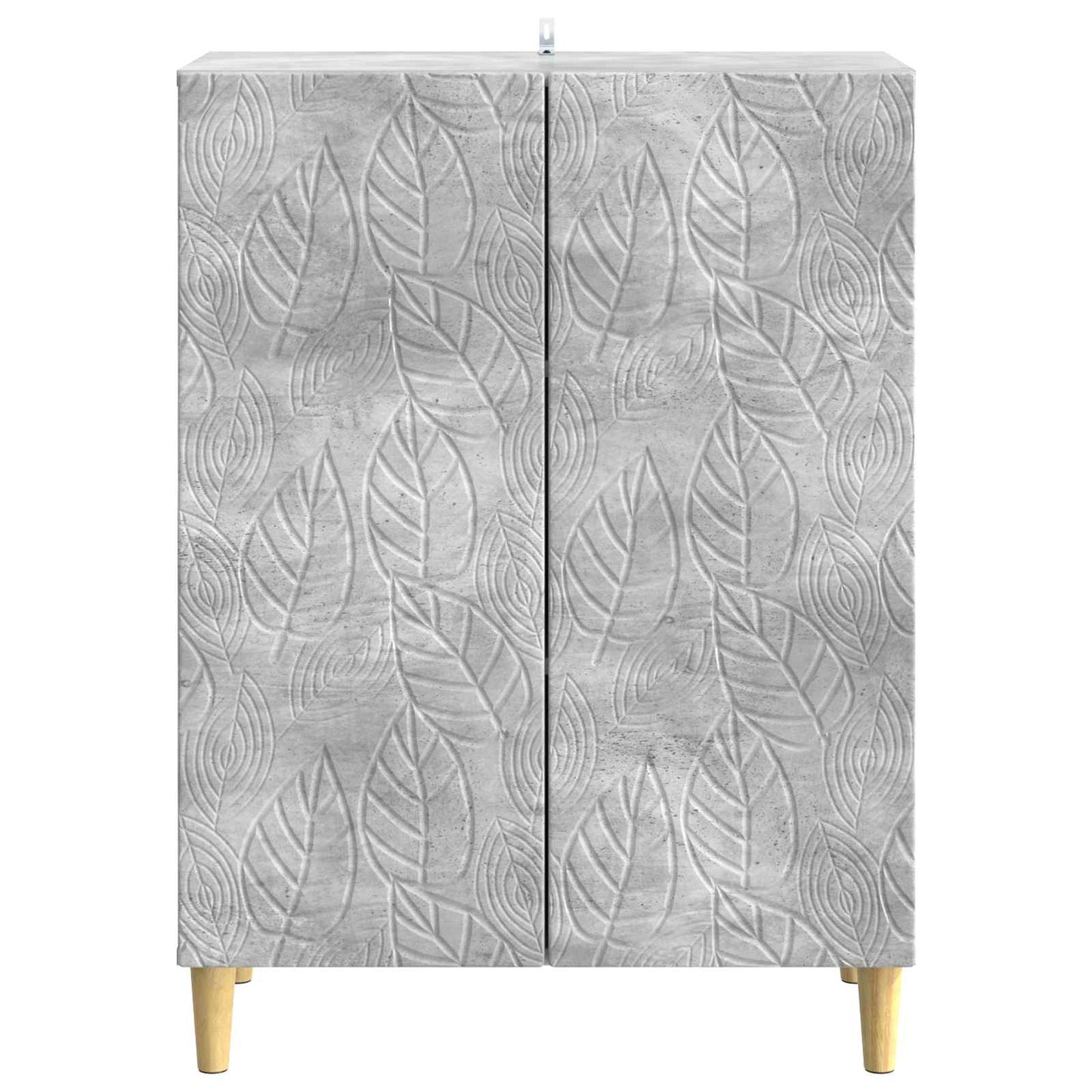 Sideboard Concrete Grey 66 x 34.5 x 90 cm Engineered Wood