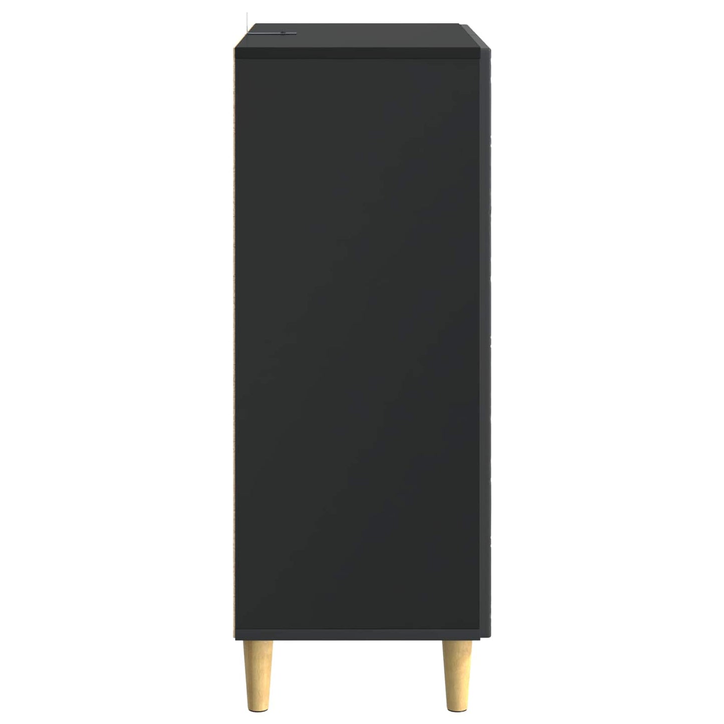 Sideboard Black 33 x 34.5 x 90 cm Engineered Wood