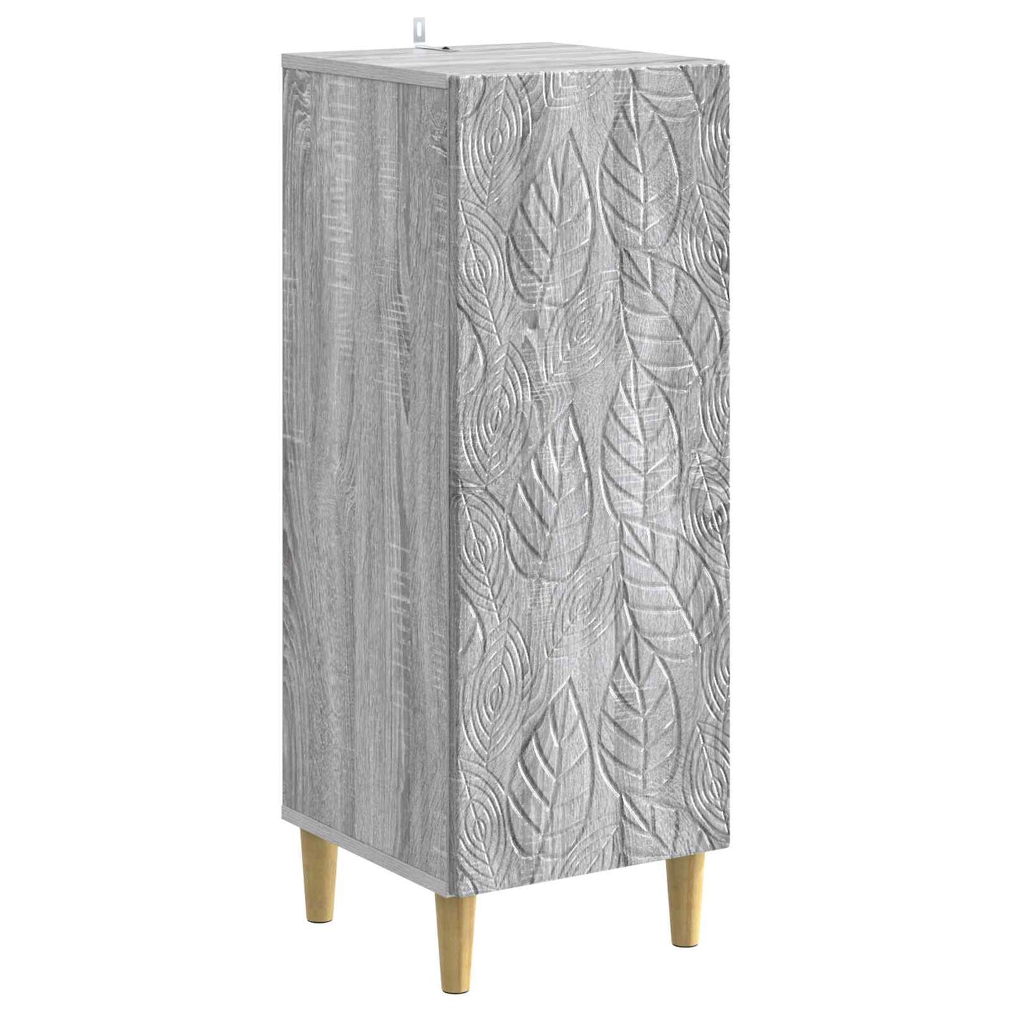 Sideboard Grey Sonoma 33 x 34.5 x 90 cm Engineered Wood